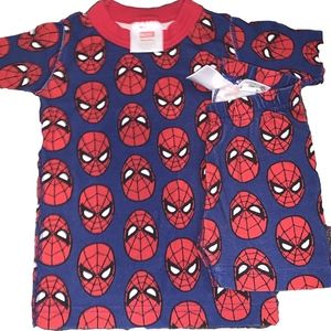 Hanna Andersson Spiderman Short John PJs 90 (3T)